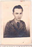 Bnk foto Portret de militar - Foto Georgescu Brasov, Alb-Negru, Romania 1900 - 1950