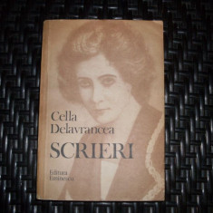 Scrieri - Cella Delavrancea ,552596