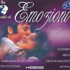 2 CD The World Of Emozioni: Toto Cutugno, Nino D'Angelo
