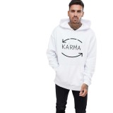 Hanorac Barbati Alb - Karma - 2XL