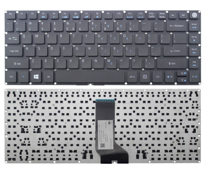 Tastatura Laptop, Acer, Aspire E5-476, E5-476, E5-491, E5-491G, layout US foto