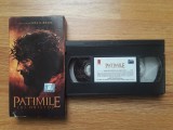 ✅ CASETĂ VIDEO VHS FILM PATIMILE LUI HRISTOS 2004 CU JIM CAVIEZEL MONICA BELLUCCI MAIA MORGENSTERN SERGIO RUBINI REGIZAT DE MEL GIBSON ✅ ✅ ✅