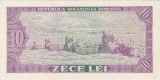 Bancnotă Rom&acirc;nia 10 lei 1966, Republica Socialistă Rom&acirc;nia, seria F.0166