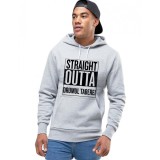 Hanorac Barbati Gri - Straight Outta Drumul Taberei - M