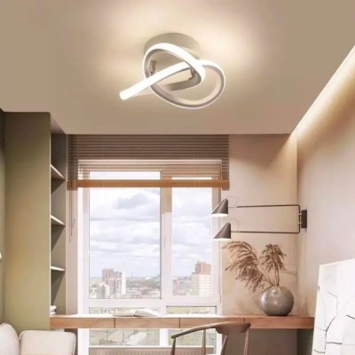Lustra LED VERTEX Infinitum 26W, Lumina Rece/Calda/Neutra, Alb foto