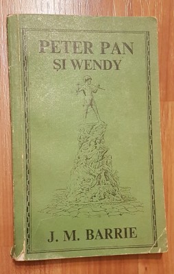 Peter Pan si Wendy de J. M. Barrie. ilustratii F.D. Bedford foto