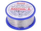 Fir de rezistență 0,3mm 19,1&Omega;/m 0,1kg