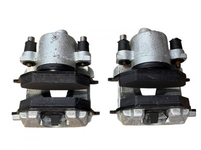 2X NEW OEM BRAKE CALIPER + PADS ATE AUDI 1J0615123A + 1J0615124A VW GOLF 4 , 5 AUDI A1 A2 A3 SEAT IBIZA SKODA foto