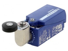 Limitator cursa maneta R 33mm, rola din plastic ?19mm 10A - Set limitatoare de cursa pentru maneta de 33mm, role din plast foto