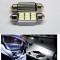 Set bec sofit led numar inmatriculare 12v Canbus