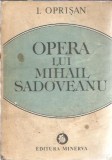 Opera lui Mihail Sadoveanu - I. Oprisan