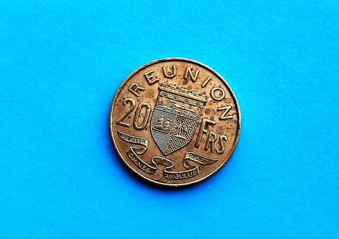20 Francs 1955 Reunion-RAR