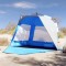 vidaXL Cort camping 3 persoane albastru azur impermeabil setare rapidă 4005311