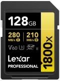 Lexar SDXC Pro 1800x U3 UHS-II R280/W210 (V60) 128GB