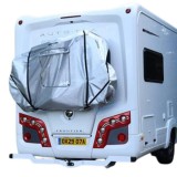 Husa motocicleta OXFORD Aquatex Touring Premium culoare argintiu - 3-4 biciclete