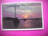 HOPCT 7766 SHIP BOTTOM -PEISAJ AMURG -HARTA -STAMPILOGRAFIE/FRANCATURA-SUA-AMERICA DE NORD -CIRCULATA