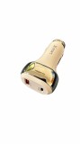 &Icirc;ncărcător auto X-Start, 52.5W, QC 3.0 + PD 30W, &icirc;ncărcare rapidă duală USB, compatibil 12&ndash;24V
