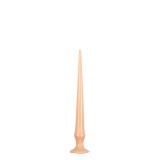 Dildo Deep Inside cu Ventuza, PVC, Natural, 34 cm