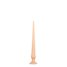 Dildo Deep Inside cu Ventuza, PVC, Natural, 34 cm