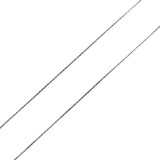 Colier din argint 925 eMazing, model sfoară, lungime 54 cm