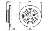 Disc frana PORSCHE CAYENNE (9PA, 955) (2002 - 2010) BOSCH 0 986 479 259