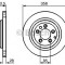 Disc frana PORSCHE CAYENNE (9PA, 955) (2002 - 2010) BOSCH 0 986 479 259