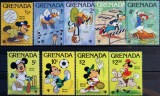 Grenada 1979 - Disney, desene animate, serie neuzata