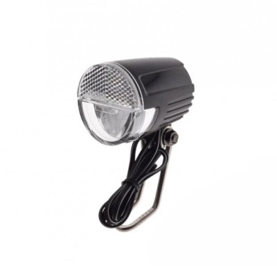 Lampa fata pentru biciclete cu dinam in butuc, senzor de lumina Cod:AWR1120 foto