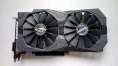 Placa video Asus Radeon AURA, OC, RX 570 STRIX { REPUBLIC OF GAMERS ) foto