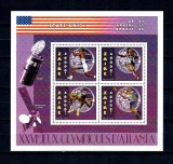 Zaire 1996 - Jocurile Olimpice, medalii, sport, bloc neuzat