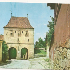 Carte Postala veche - Sighisoara, Turnul Croitorilor , necirculata