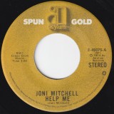 Joni Mitchell - Help Me / Free Man In Paris (7&quot;), Folk