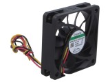 Ventilator axial DC 12V 60x60x15mm SUNON Vapo 22dBA