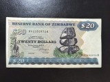 ZIMBABWE 20 DOLARI 1983