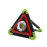 Triunghi multifunctional de avertizare, flippy, lanterna led, impermeabil ip65, 800 lm, 2 x aa, functie incarcare telefon, usb si micro usb, cob 33, v
