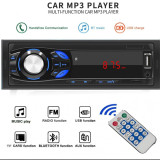 Radio MP3 cu Bluetooth Player Auto USB AUX SD Card FM Display LCD