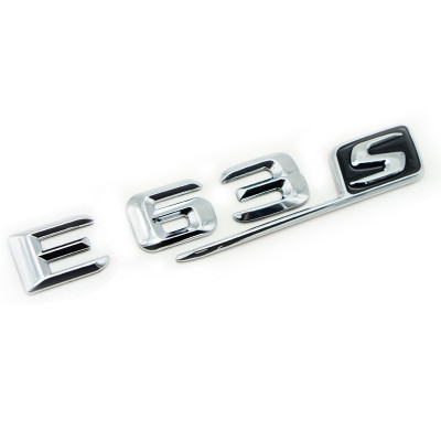 Emblema E 63_S pentru spate portbagaj Mercedes foto