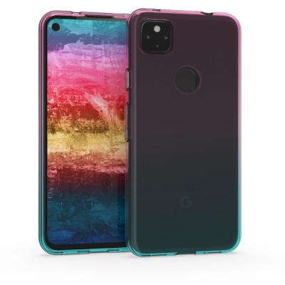 Husa pentru Google Pixel 4a 5G, Silicon, Roz, 53636.01 foto