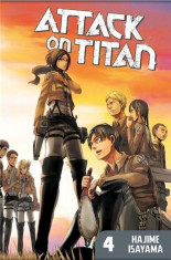 Attack on Titan Vol. 4 - Humanity Pushes Back! | Hajime Isayama foto