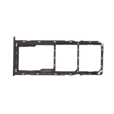 Suport SiM Samsung Galaxy A20s, A207, Negru, Dual SiM foto