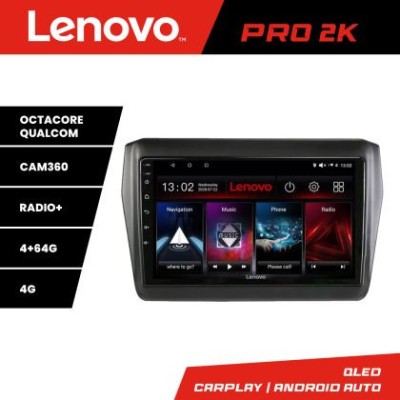Navigatie Suzuki Swift 2017- Lenovo Kit-2179 8 core QLED 2K 4+64 360 Android Waze USB Navigatie Internet Youtube Radio CarStore Technology foto