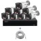 Kit supraveghere IP Dahua 8 camere 4MP Microfon PoE lentila 2.8mm IR 40m Lumina alba 30m, NVR WizSense 8 canale PoE 12MP si cablu UTP CAT5 20m SafetyG