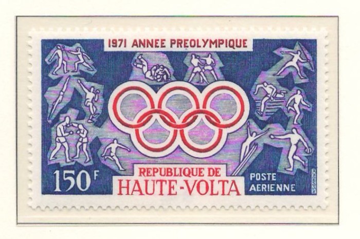 Volta Superioara 1971 Mi 332 MNH - An preolimpic