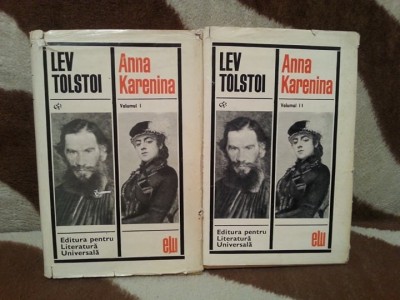 ANNA KARENINA-LEV TOLSTOI (2 VOL) foto