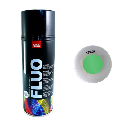 Vopsea spray acrilic fluorescent Verde 400ml foto