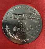 Placheta aniversara 50 ani Aeroportul International Timisoara