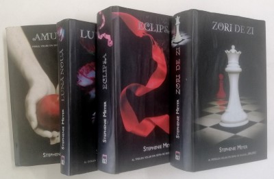 SERIA AMURG , VOLUMELE I - IV de STEPHENIE MEYER , 2009 foto
