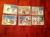 Serie Marea Britanie 1973 Craciunul 6 val. stampilate