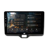 Cumpara ieftin Navigatie HUB64 Toyota Yaris (2020+), 2GB RAM, Android, GPS, Wi-FI, Carplay, Android Auto, USB, Bluetooth, Radio, Waze, Touchscreen, 10.1 inch