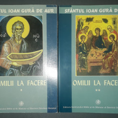 Sf. Ioan Gura de Aur - Omilii la Facere (vol. I-II)